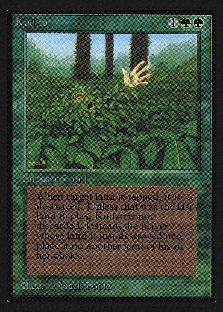 Kudzu — Collectors' Edition — Magic: The Gathering