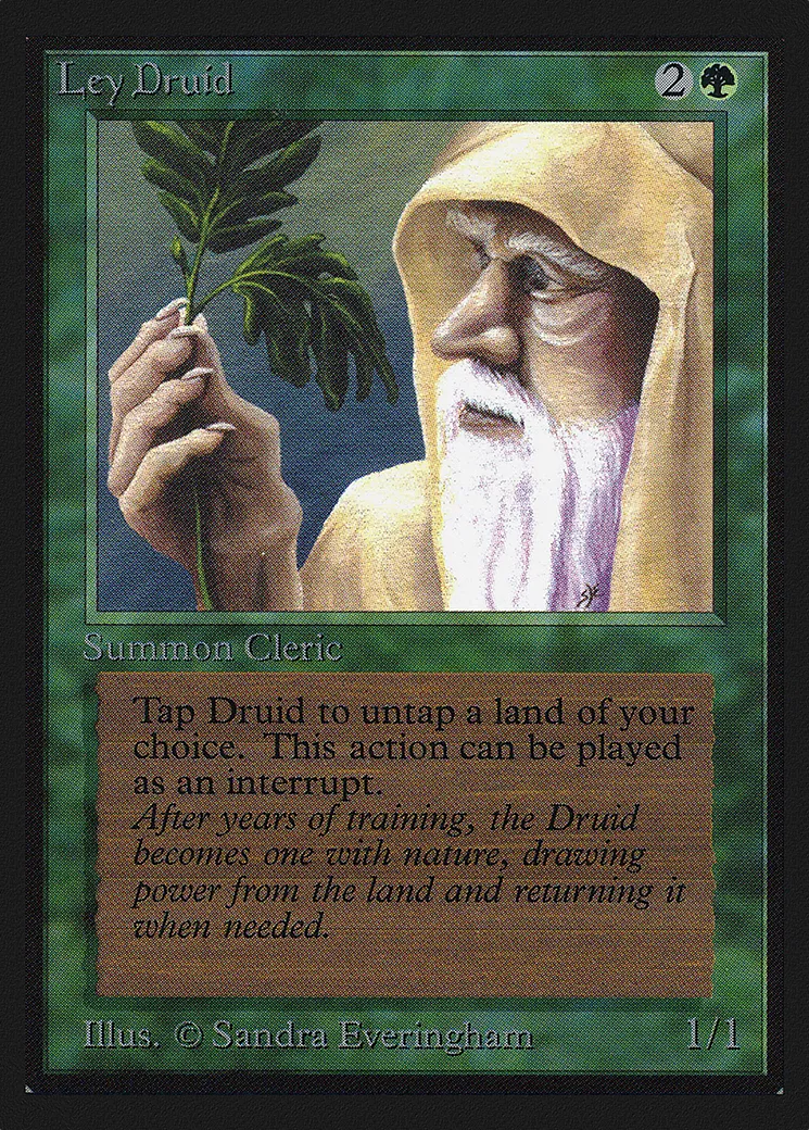 Druide des leys — Collectors' Edition — Magic: The Gathering