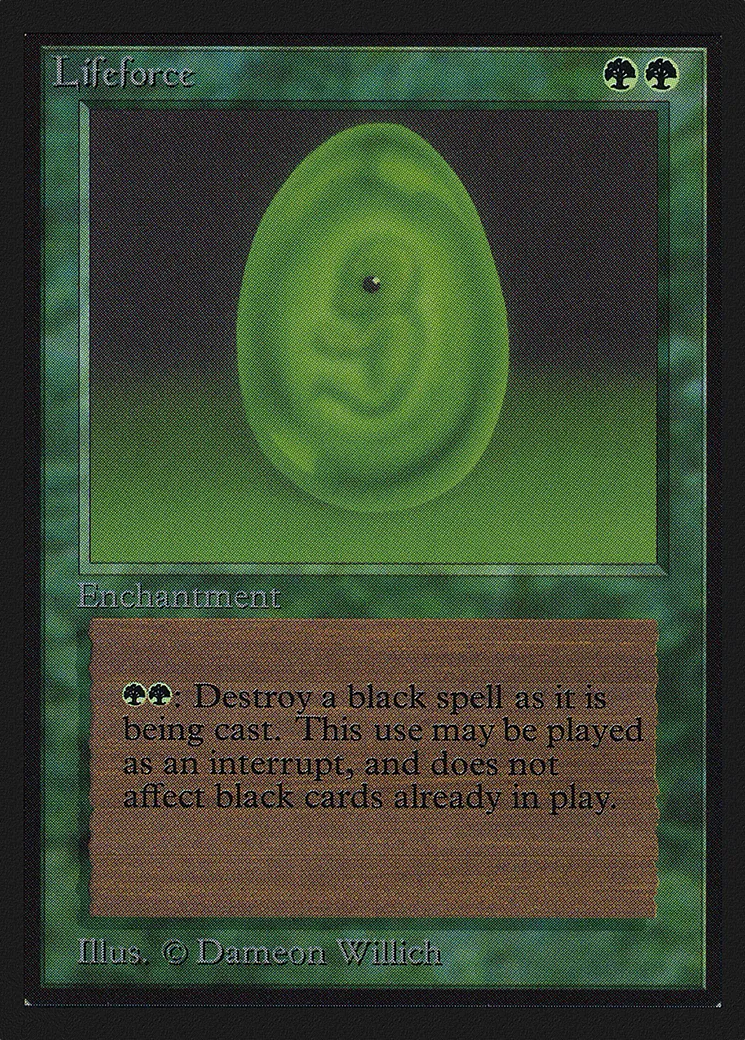 Lifeforce — Collectors' Edition — Magic: The Gathering