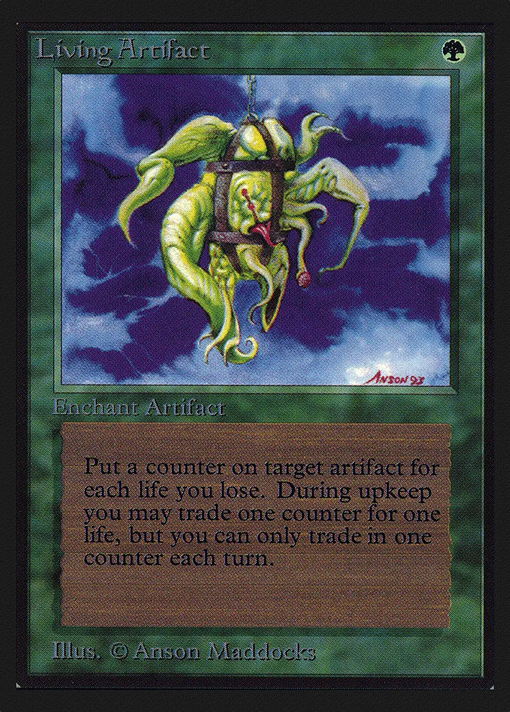 Living Artifact — Collectors' Edition — Magic: The Gathering