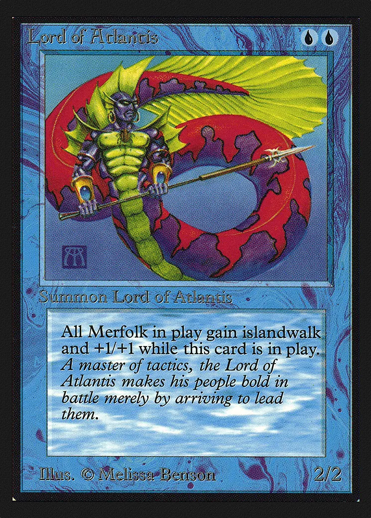 Seigneur de l'Atlantide from Collectors' Edition - Magic: The Gathering