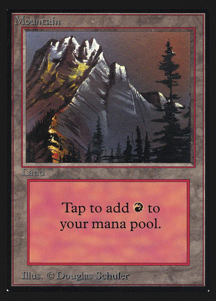Mountain — Collectors' Edition — Magic: The Gathering