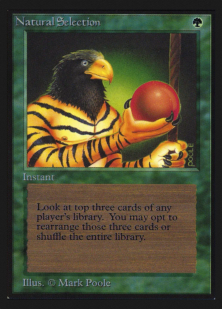 Natural Selection — Collectors' Edition — Magic: The Gathering
