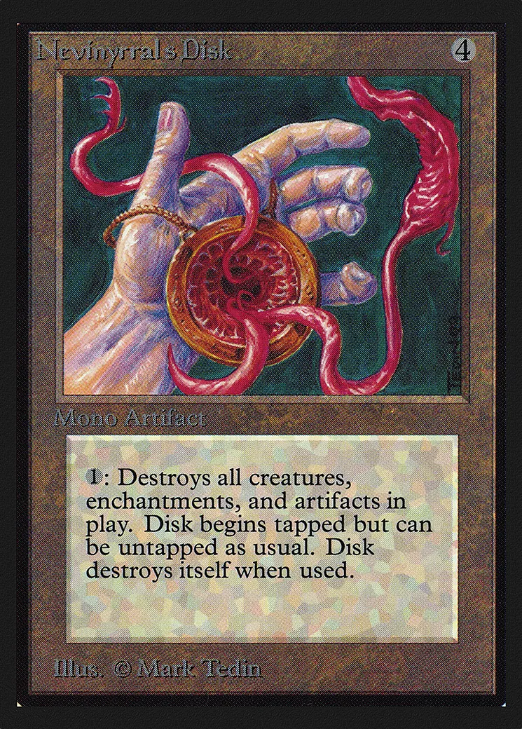 Nevinyrral's Disk — Collectors' Edition — Magic: The Gathering