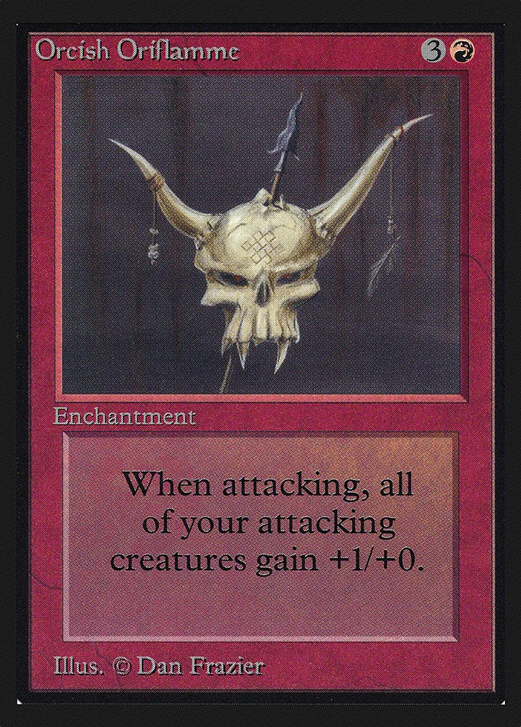 Oriflamme orque — Collectors' Edition — Magic: The Gathering