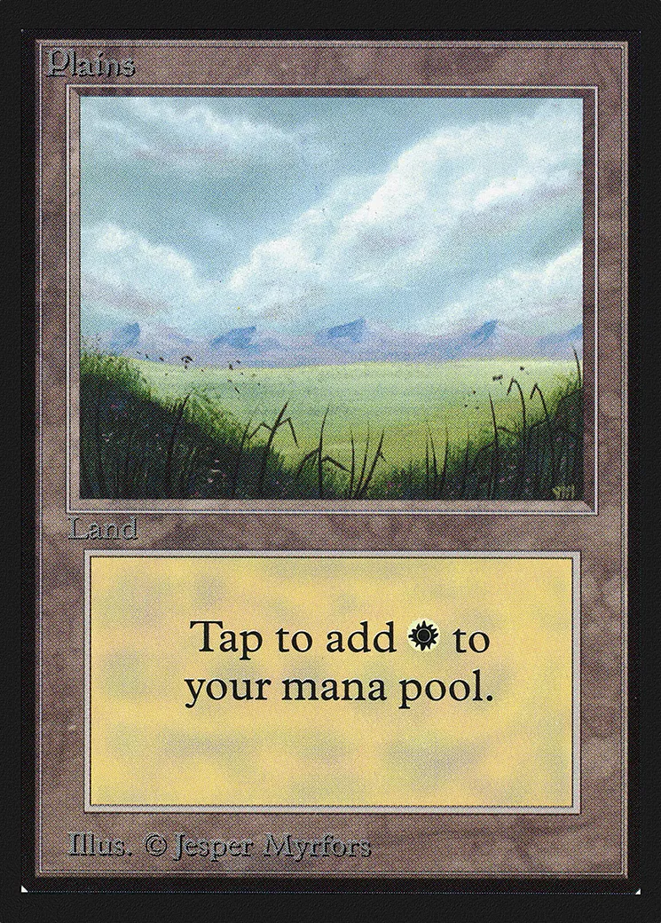 Plains — Collectors' Edition — Magic: The Gathering