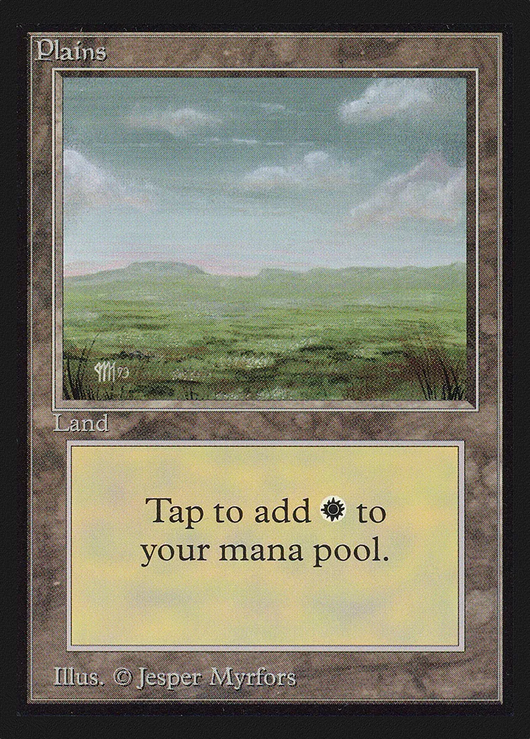 Plains — Collectors' Edition — Magic: The Gathering