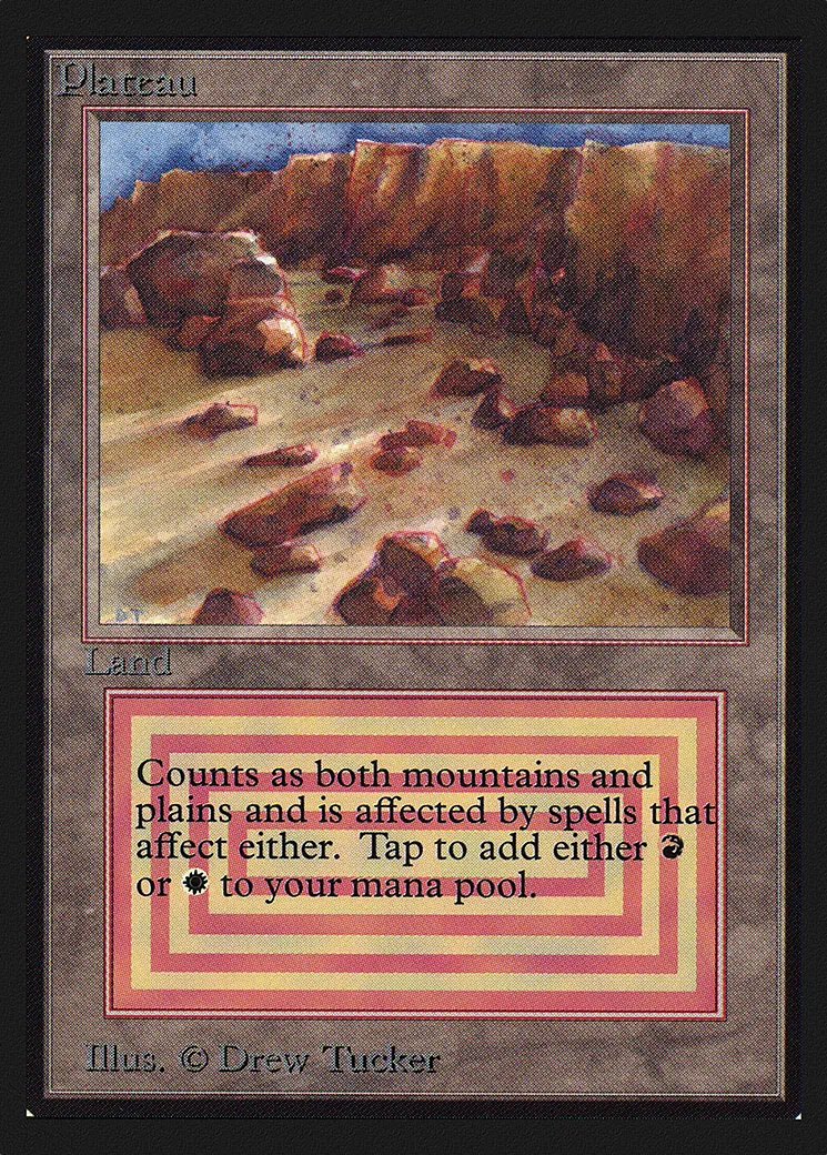 Plateau — Collectors' Edition — Magic: The Gathering