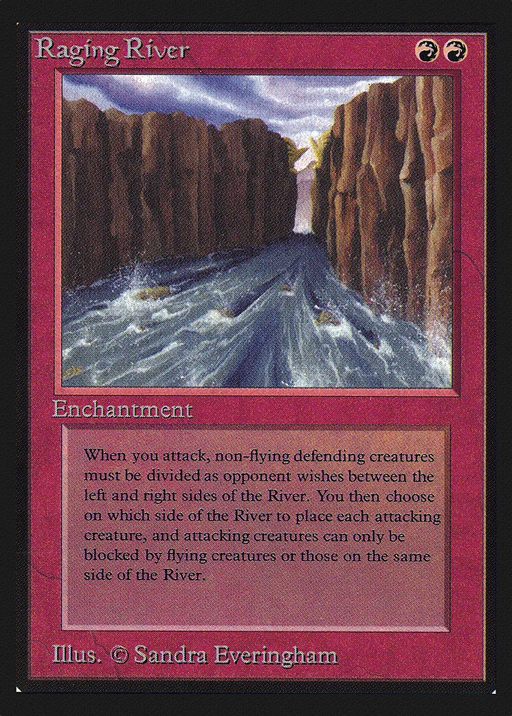 Raging River — Collectors' Edition — Magic: The Gathering