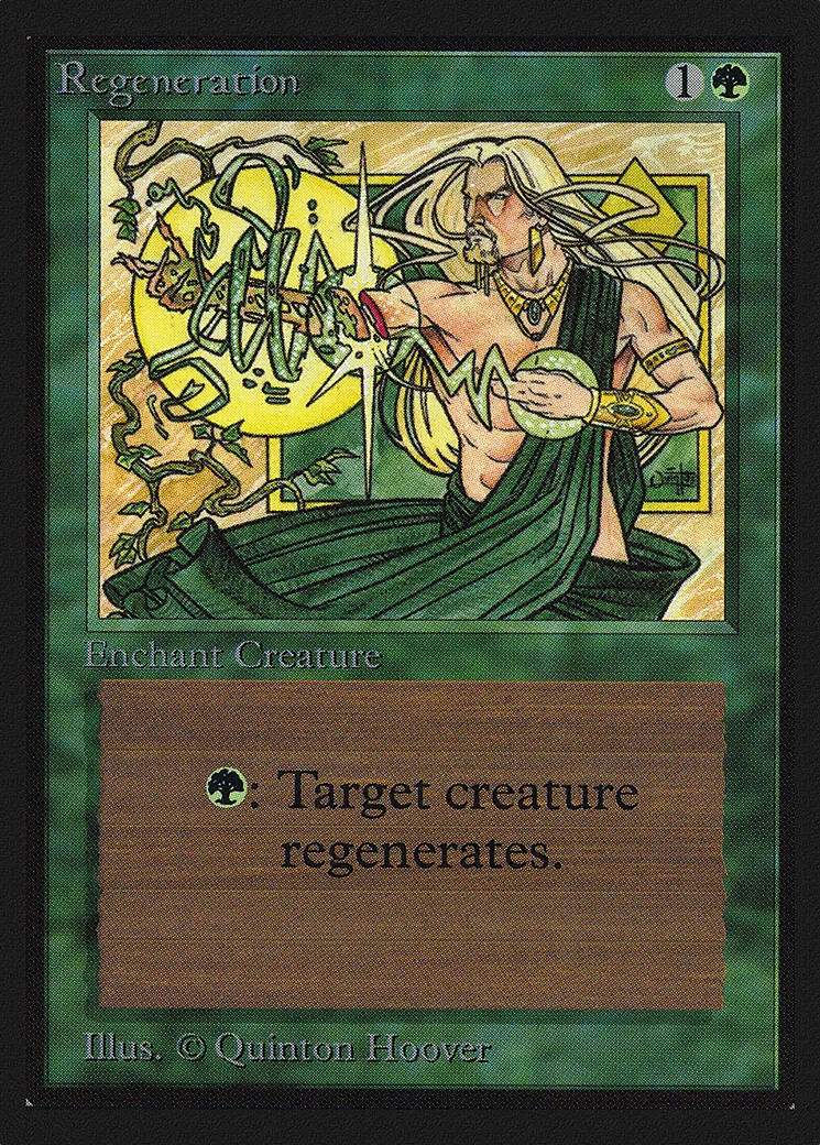 Régénération — Collectors' Edition — Magic: The Gathering