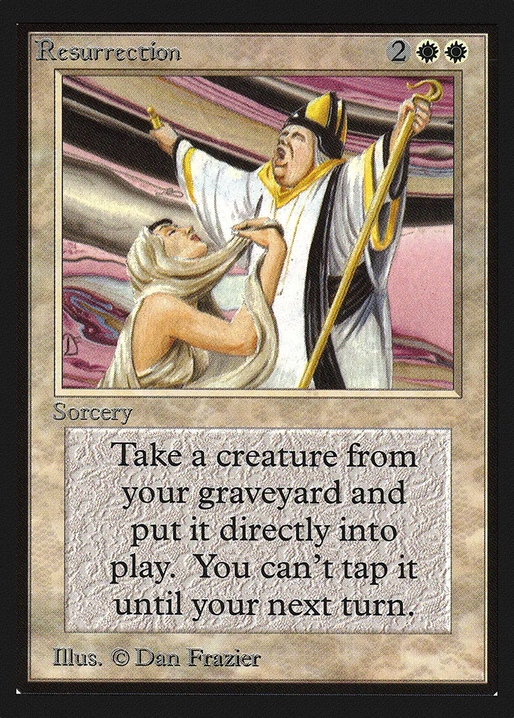 Resurrection — Collectors' Edition — Magic: The Gathering