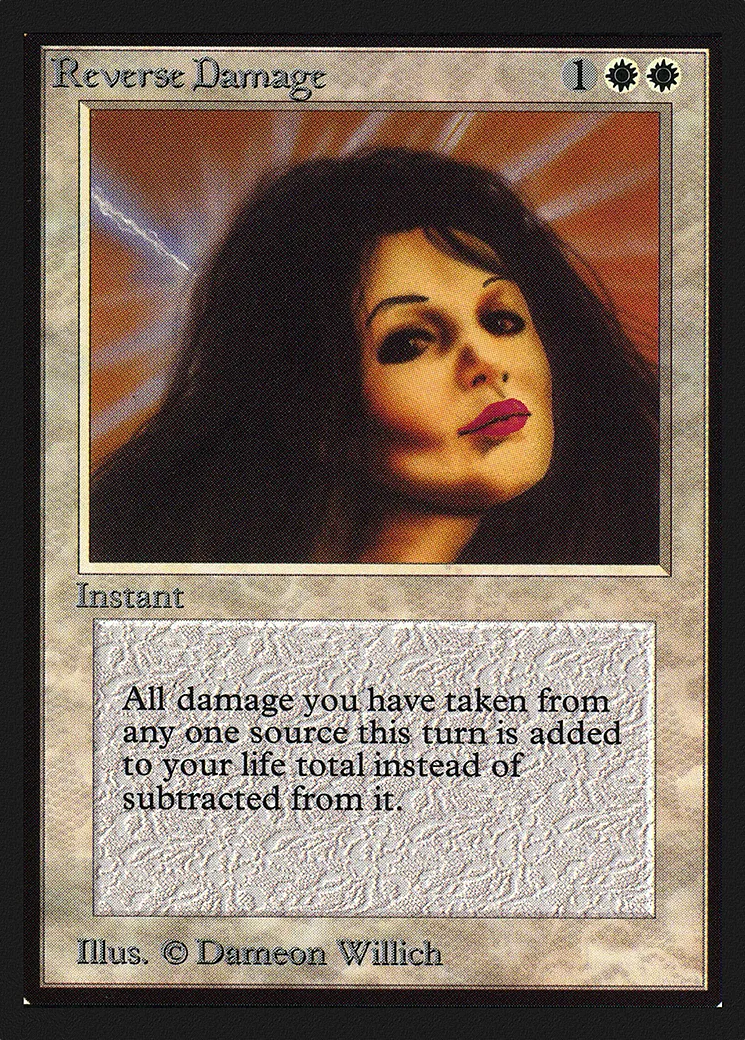 Reverse Damage — Collectors' Edition — Magic: The Gathering