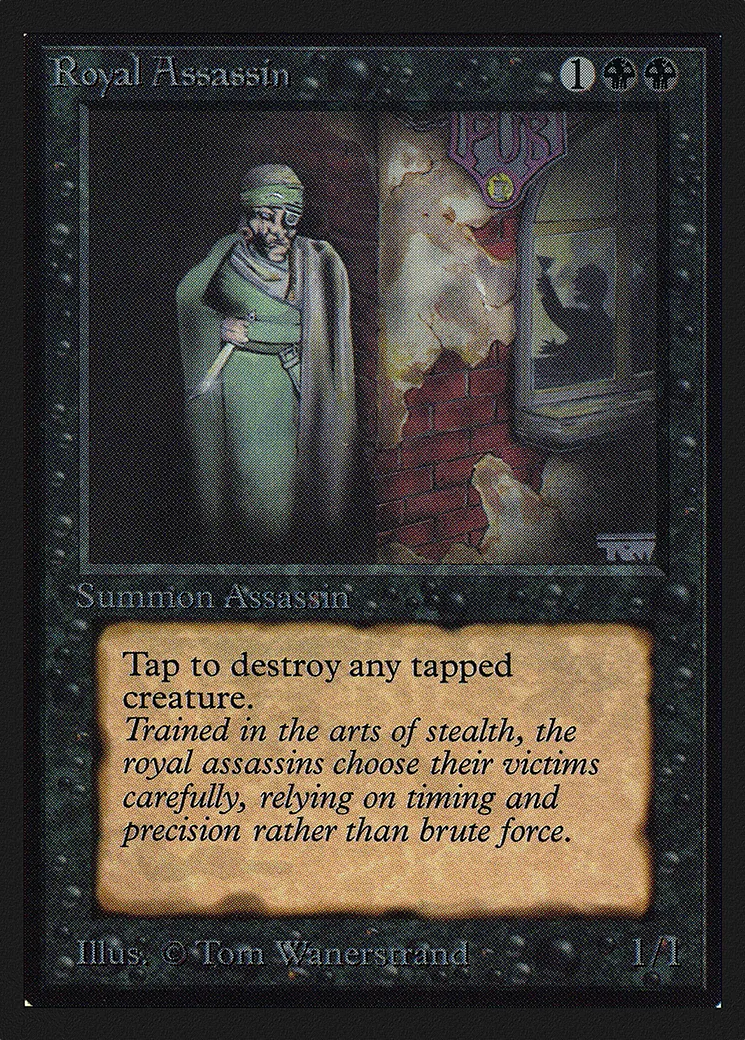 Assassin royal from Collectors' Edition - Magic: The Gathering