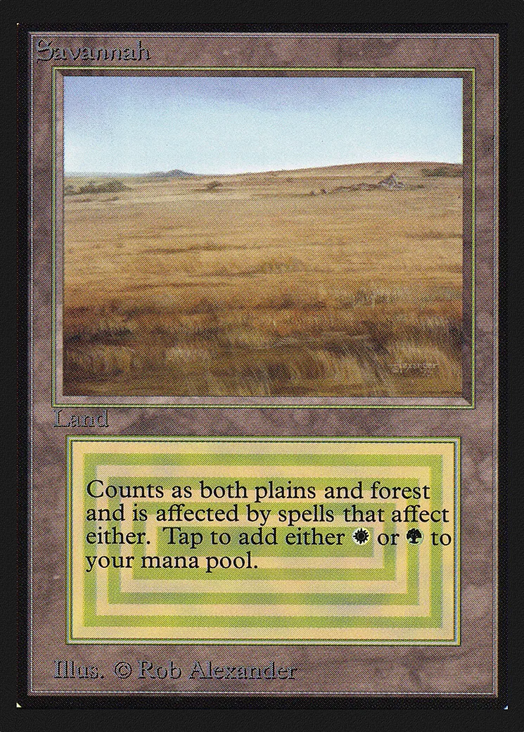 Savannah — Collectors' Edition — Magic: The Gathering