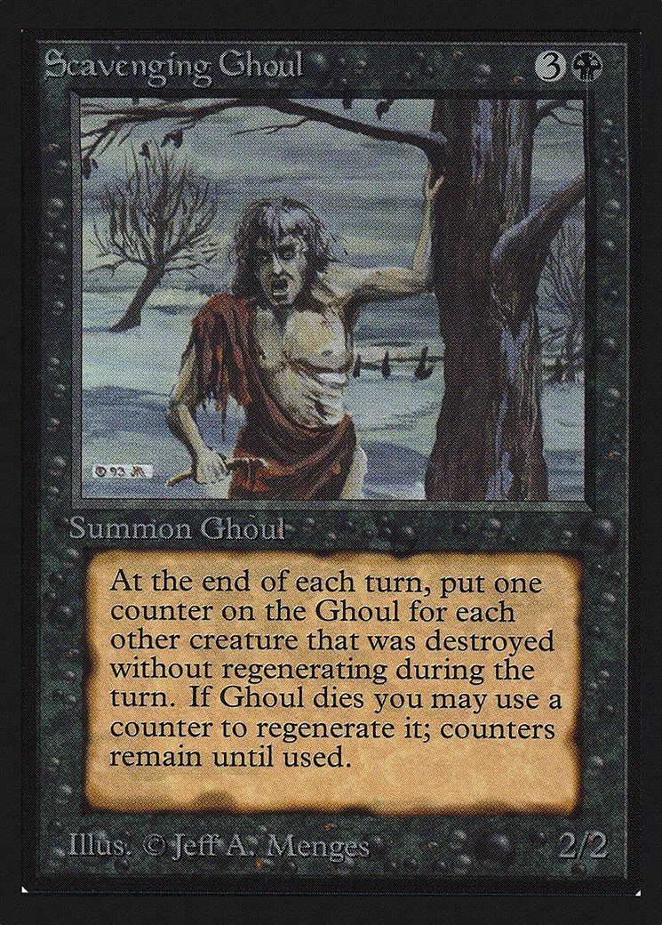 Scavenging Ghoul — Collectors' Edition — Magic: The Gathering