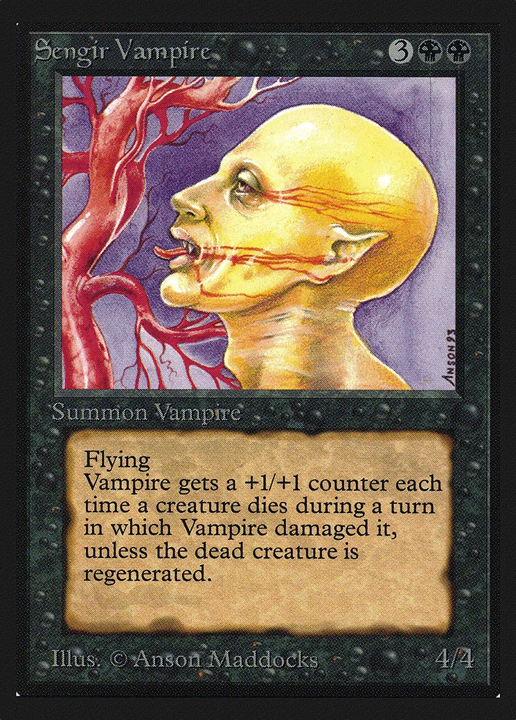 Sengir Vampire — Collectors' Edition — Magic: The Gathering