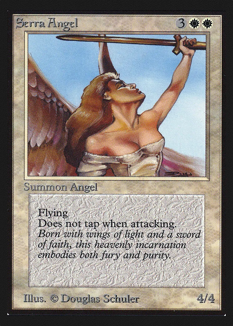 Serra Angel — Collectors' Edition — Magic: The Gathering
