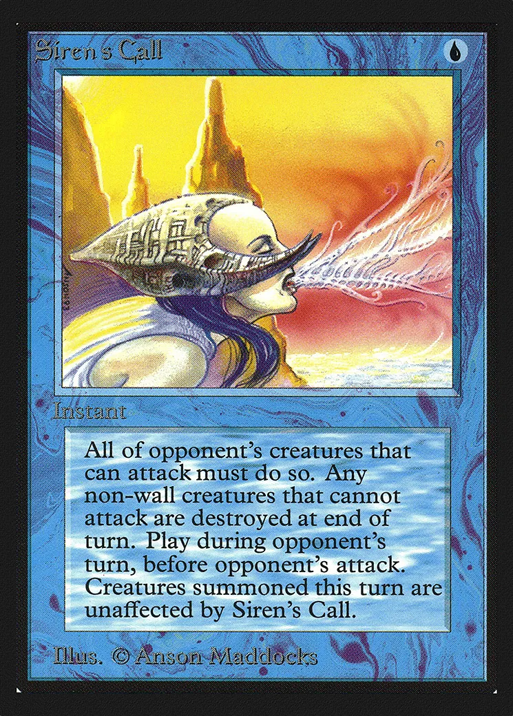 Chant des sirènes — Collectors' Edition — Magic: The Gathering