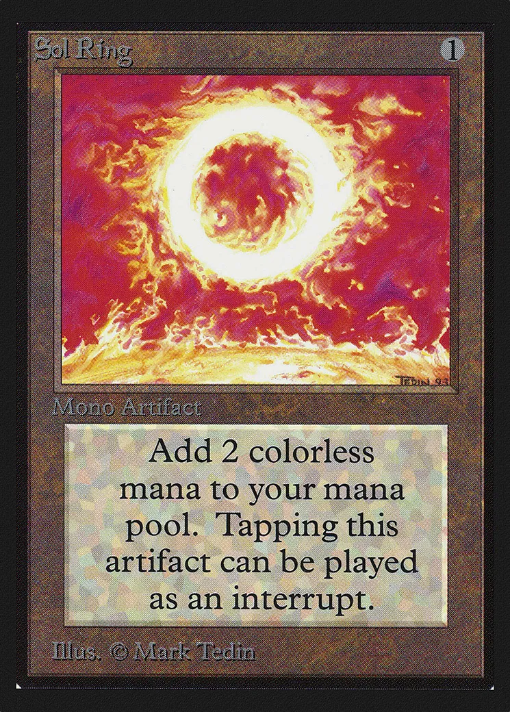 Sol Ring — Collectors' Edition — Magic: The Gathering