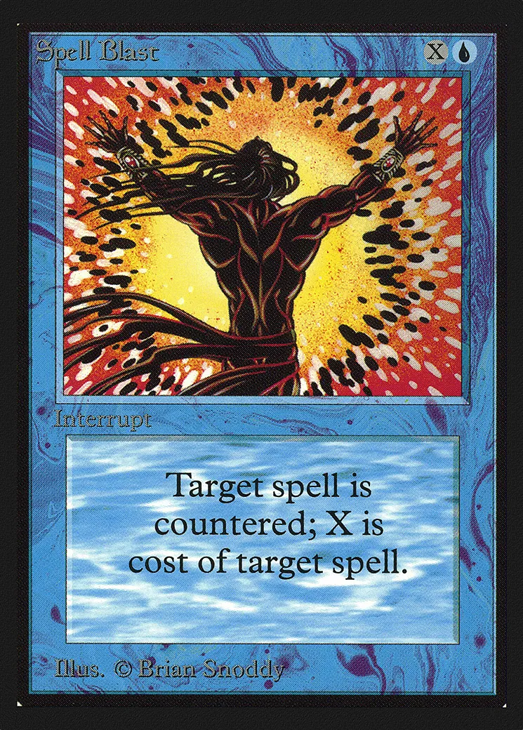 Spell Blast — Collectors' Edition — Magic: The Gathering