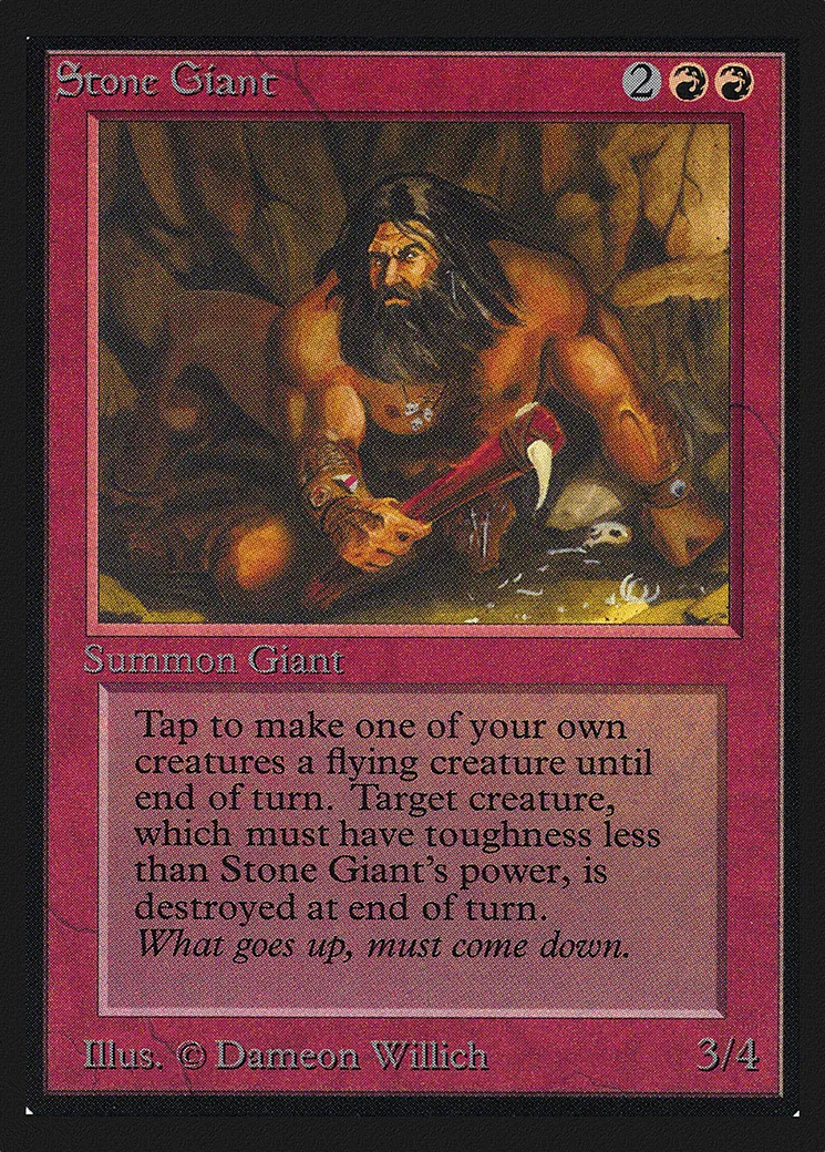 Géant de pierre from Collectors' Edition - Magic: The Gathering