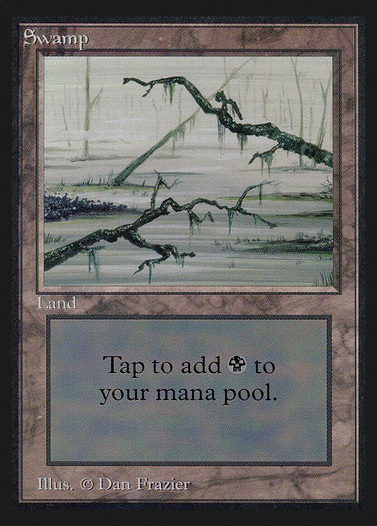 Swamp — Collectors' Edition — Magic: The Gathering
