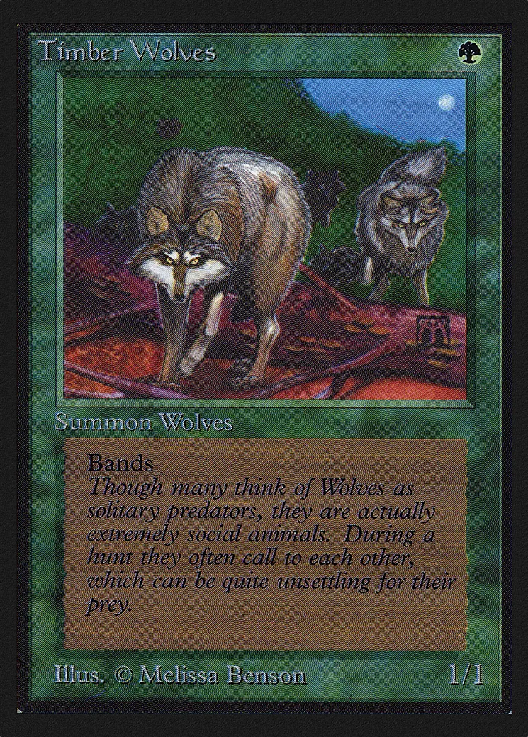 Loups des forêts — Collectors' Edition — Magic: The Gathering