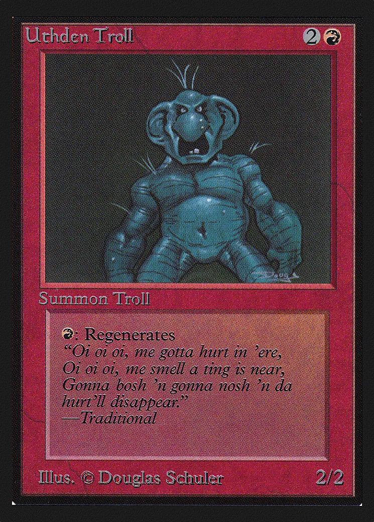 Uthden Troll — Collectors' Edition — Magic: The Gathering