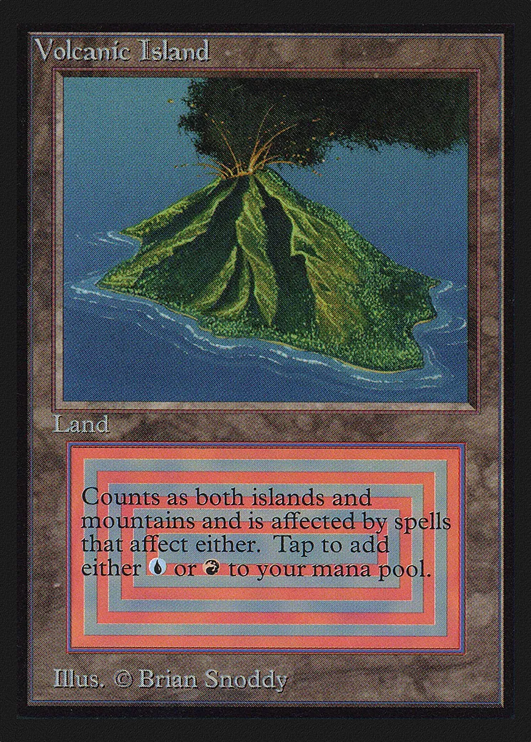 Volcanic Island — Collectors' Edition — Magic: The Gathering