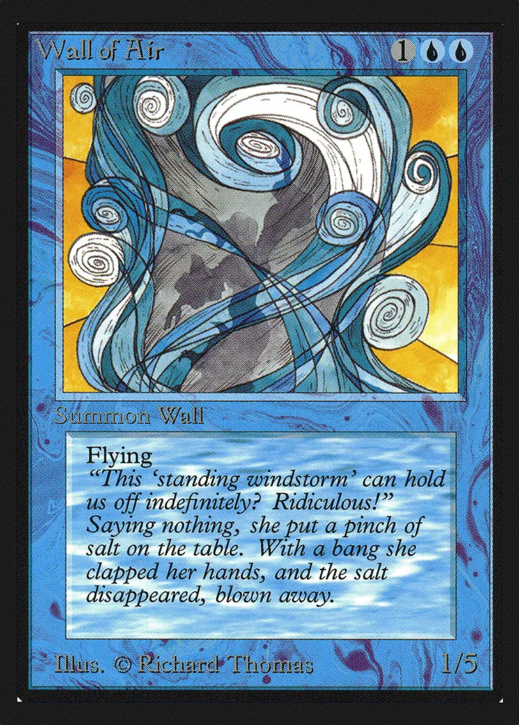 Wall of Air — Collectors' Edition — Magic: The Gathering