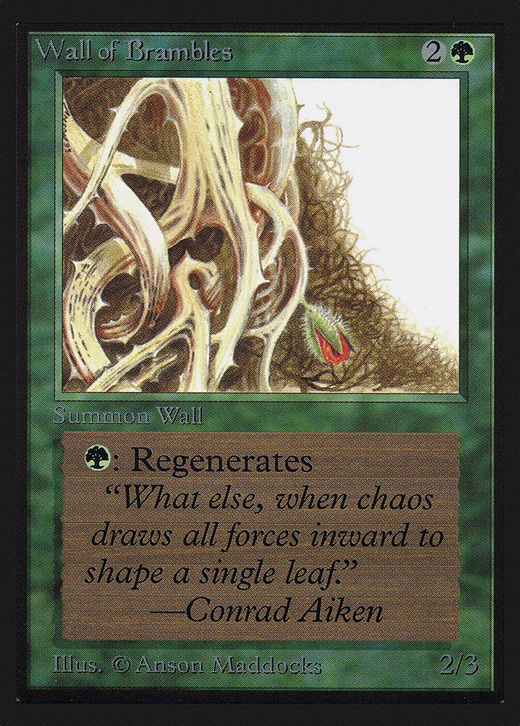 Mur de ronces from Collectors' Edition - Magic: The Gathering