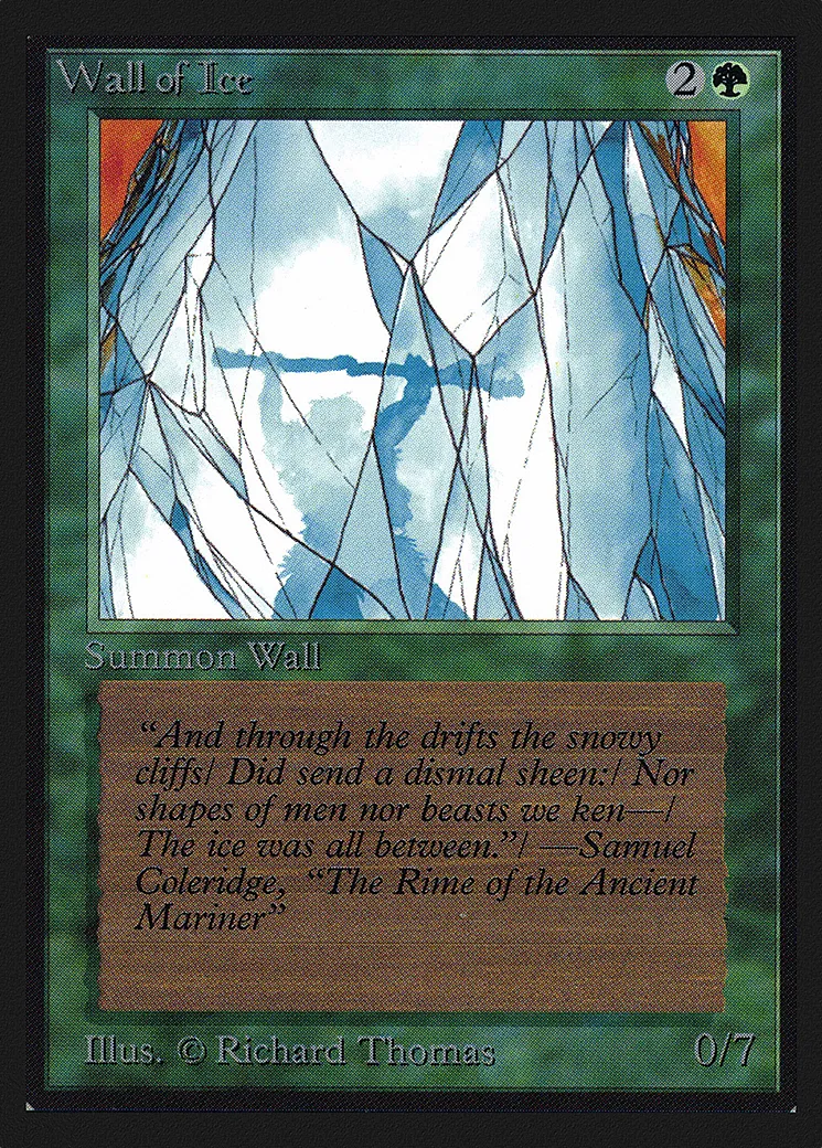 Mur de glace — Collectors' Edition — Magic: The Gathering