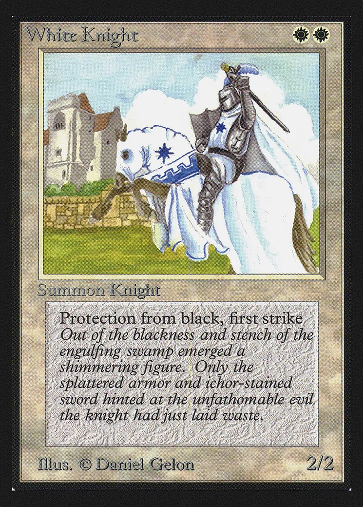 White Knight — Collectors' Edition — Magic: The Gathering