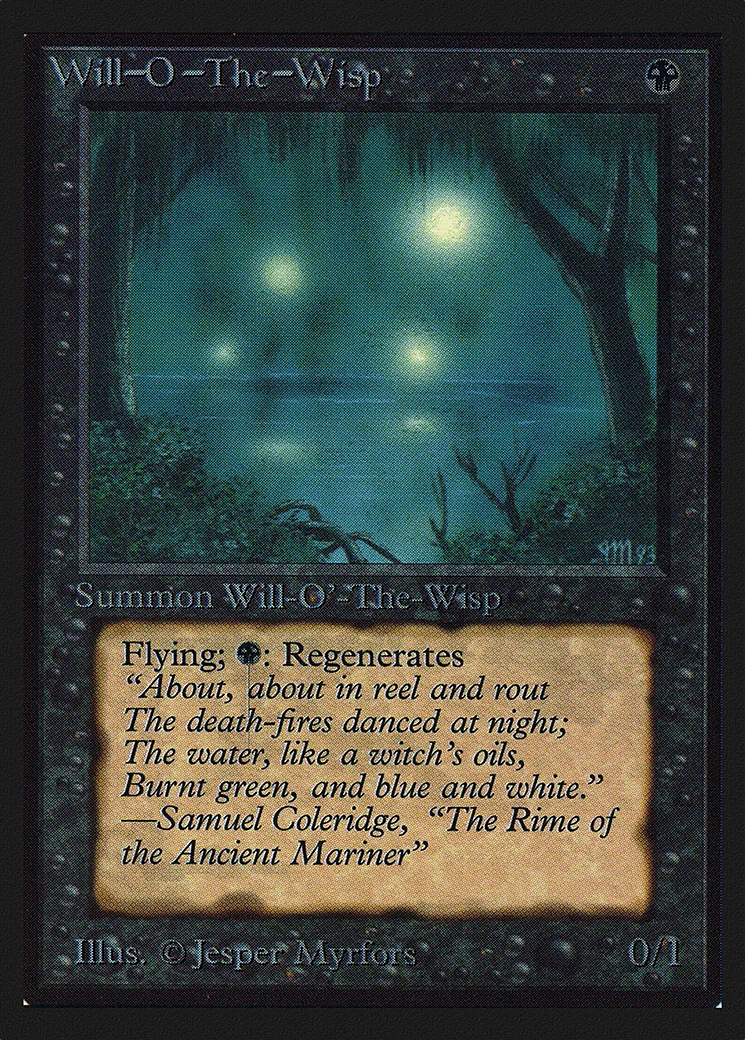 Feu follet — Collectors' Edition — Magic: The Gathering