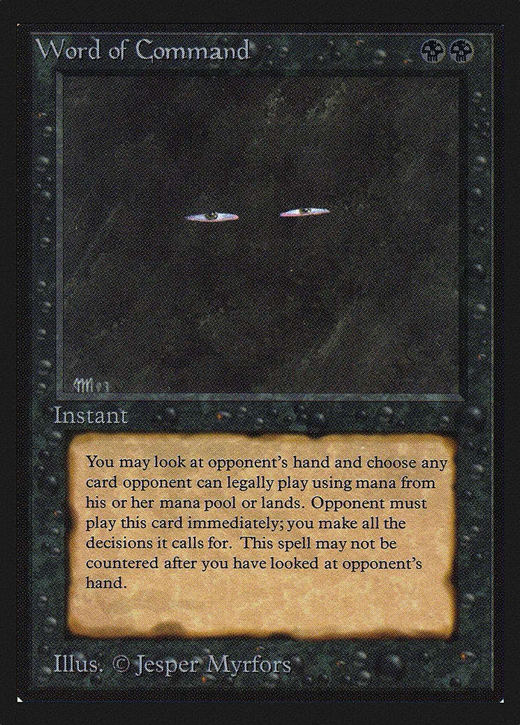 Word of Command — Collectors' Edition — Magic: The Gathering