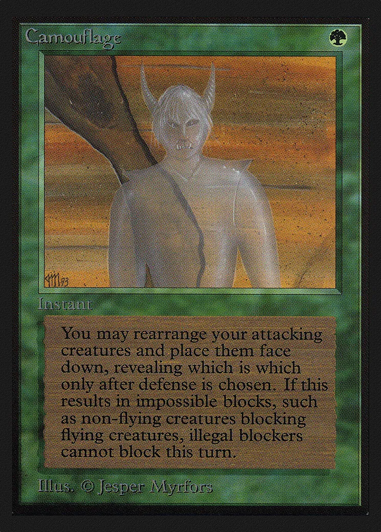 Camouflage — Intl. Collectors' Edition — Magic: The Gathering