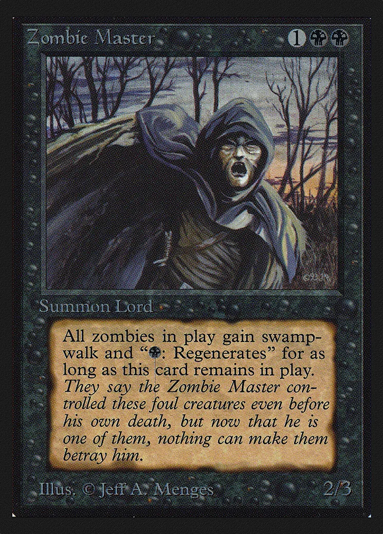 Zombie Master — Intl. Collectors' Edition — Magic: The Gathering