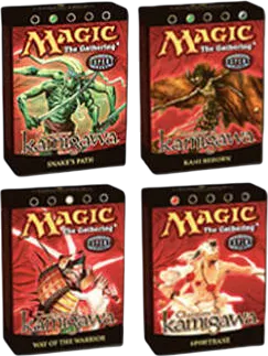 Champions of Kamigawa Theme Deck Display — Champions of Kamigawa — Magic: The Gathering
