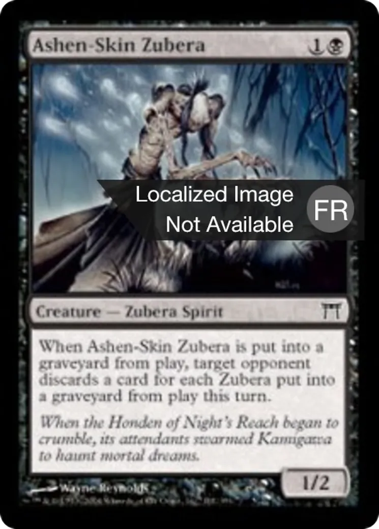 Zubera à la peau cendreuse — Champions of Kamigawa — Magic: The Gathering