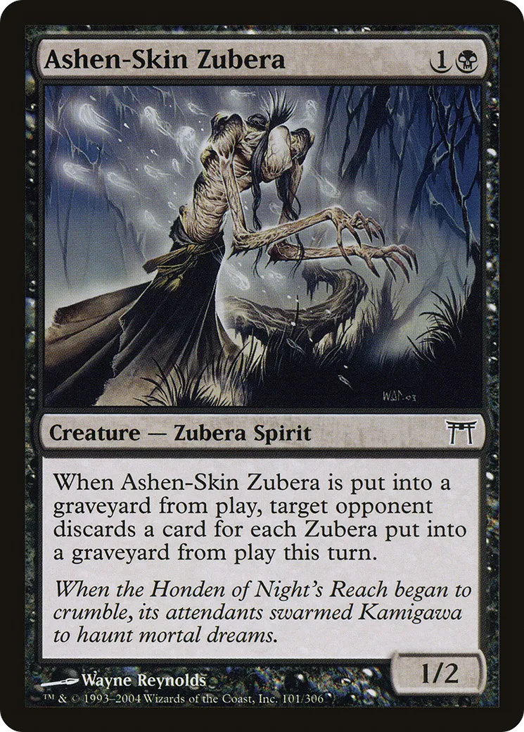 Ashen-Skin Zubera — Champions of Kamigawa — Magic: The Gathering