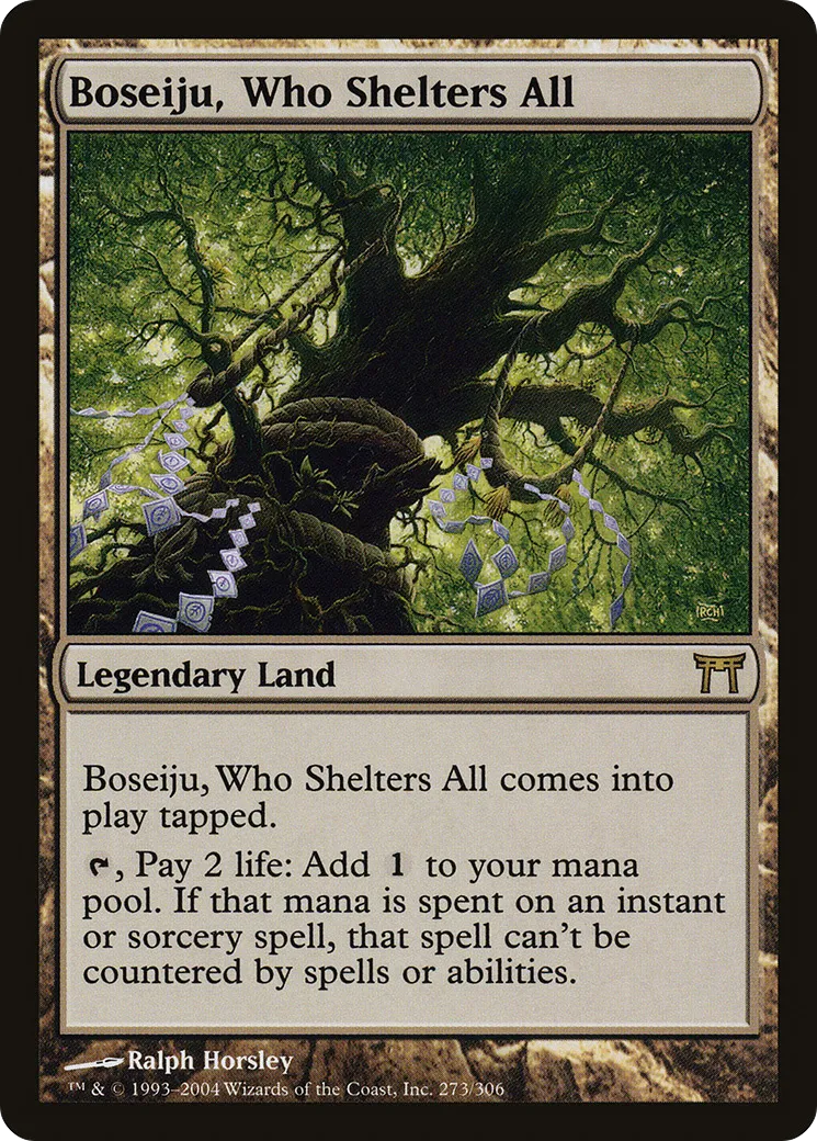 Boseiju, Who Shelters All — Champions of Kamigawa — Magic: The Gathering