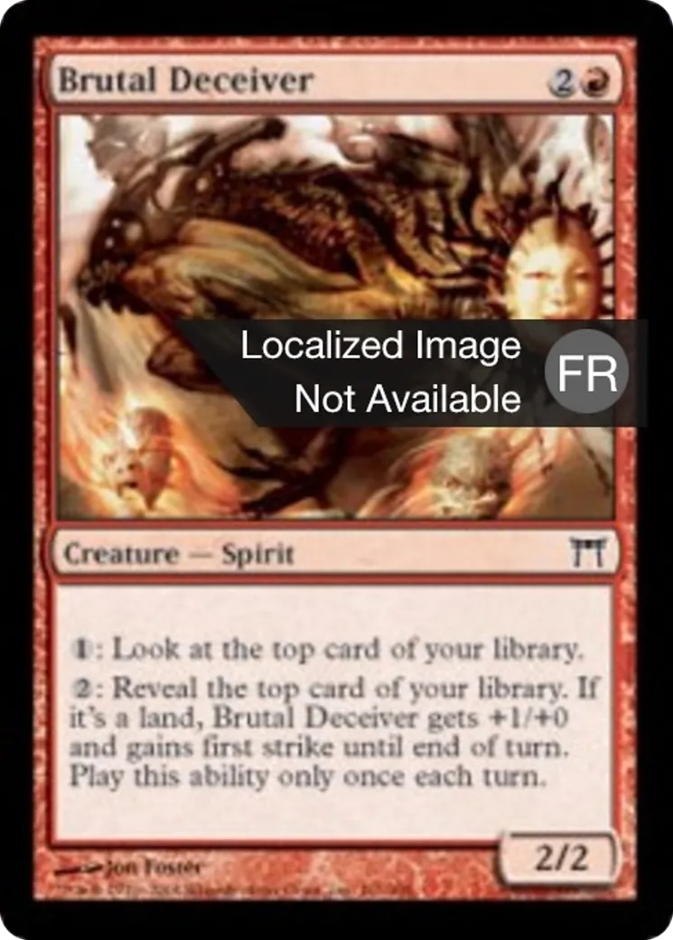 Fourbe brutal — Champions of Kamigawa — Magic: The Gathering