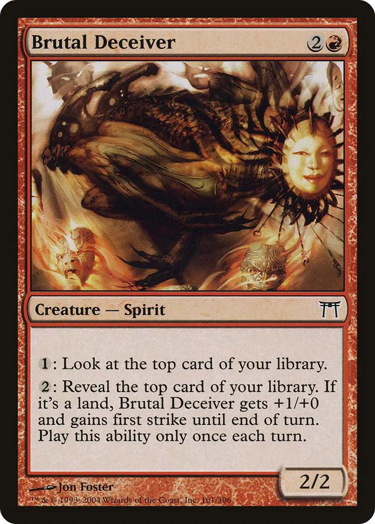 Brutal Deceiver — Champions of Kamigawa — Magic: The Gathering