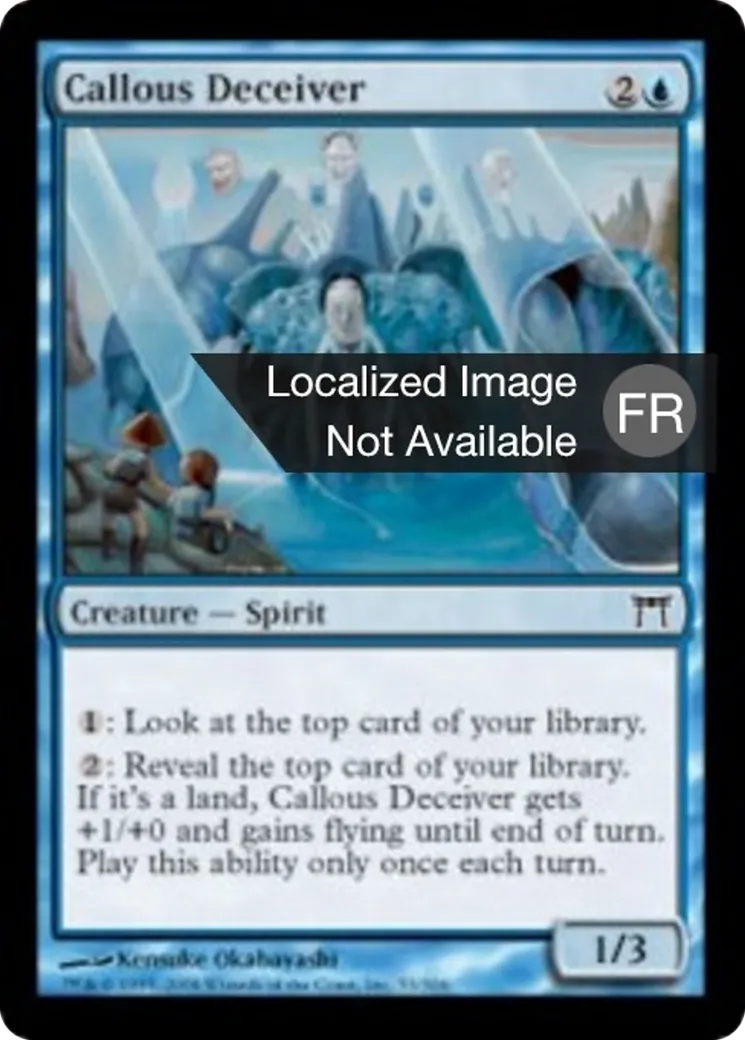 Fourbe inhumain — Champions of Kamigawa — Magic: The Gathering