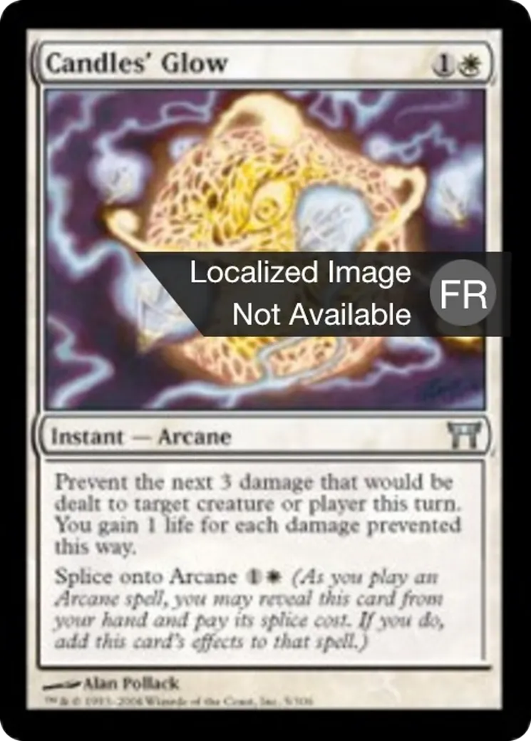 Lueur des bougies — Champions of Kamigawa — Magic: The Gathering