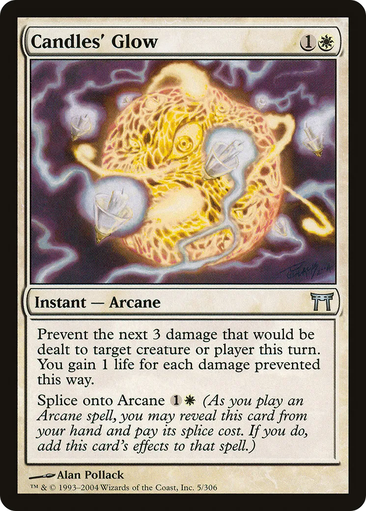 Lueur des bougies — Champions of Kamigawa — Magic: The Gathering