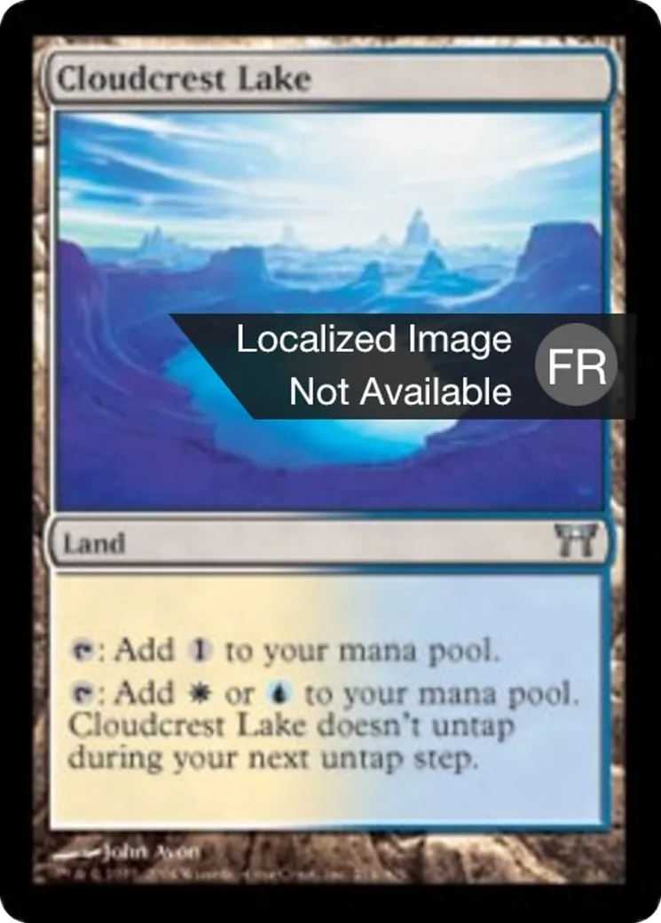 Lac de Crêtenuage — Champions of Kamigawa — Magic: The Gathering