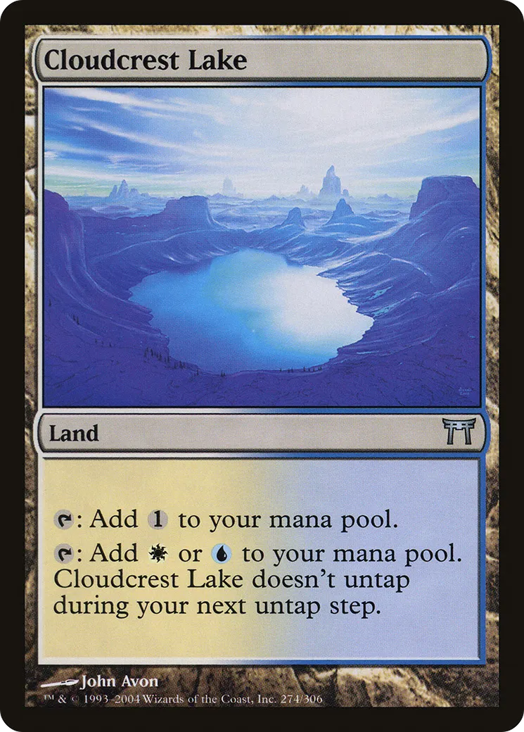Lac de Crêtenuage — Champions of Kamigawa — Magic: The Gathering