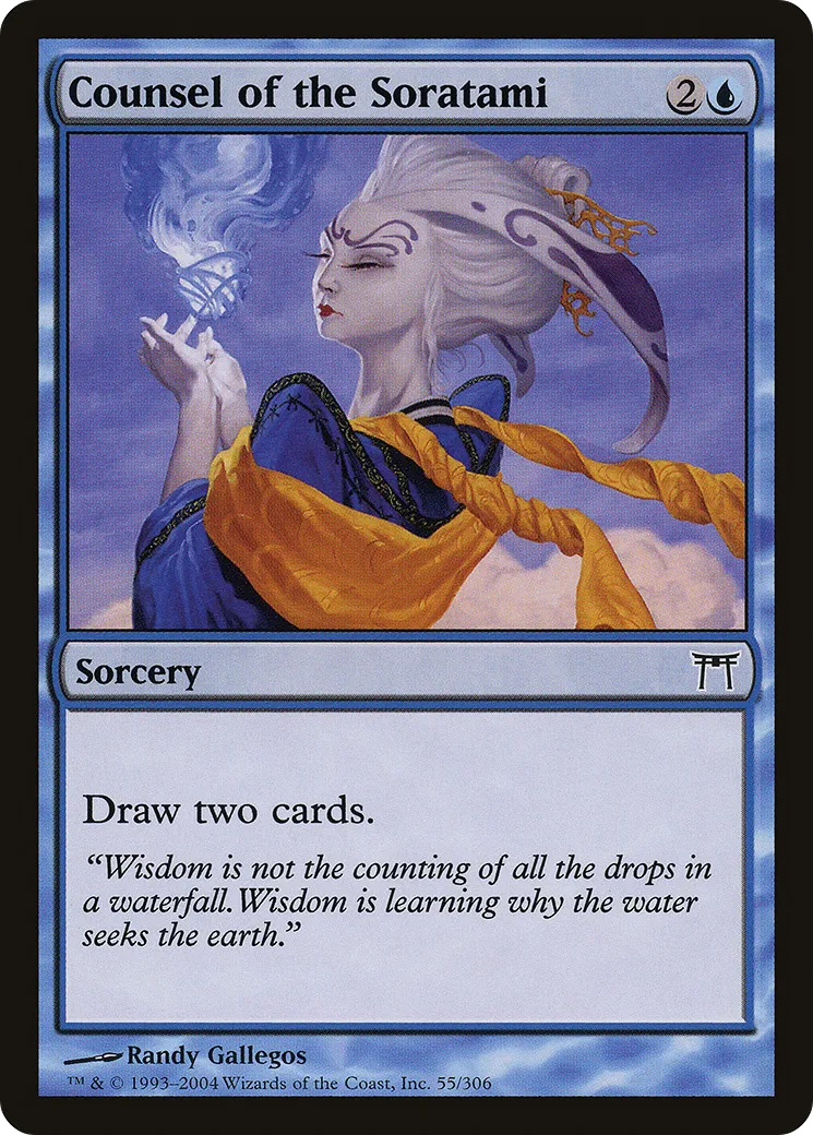 Counsel of the Soratami — Champions of Kamigawa — Magic: The Gathering