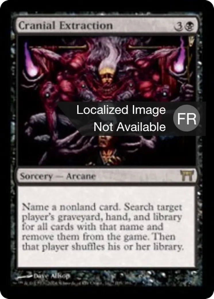 Extraction crânienne — Champions of Kamigawa — Magic: The Gathering